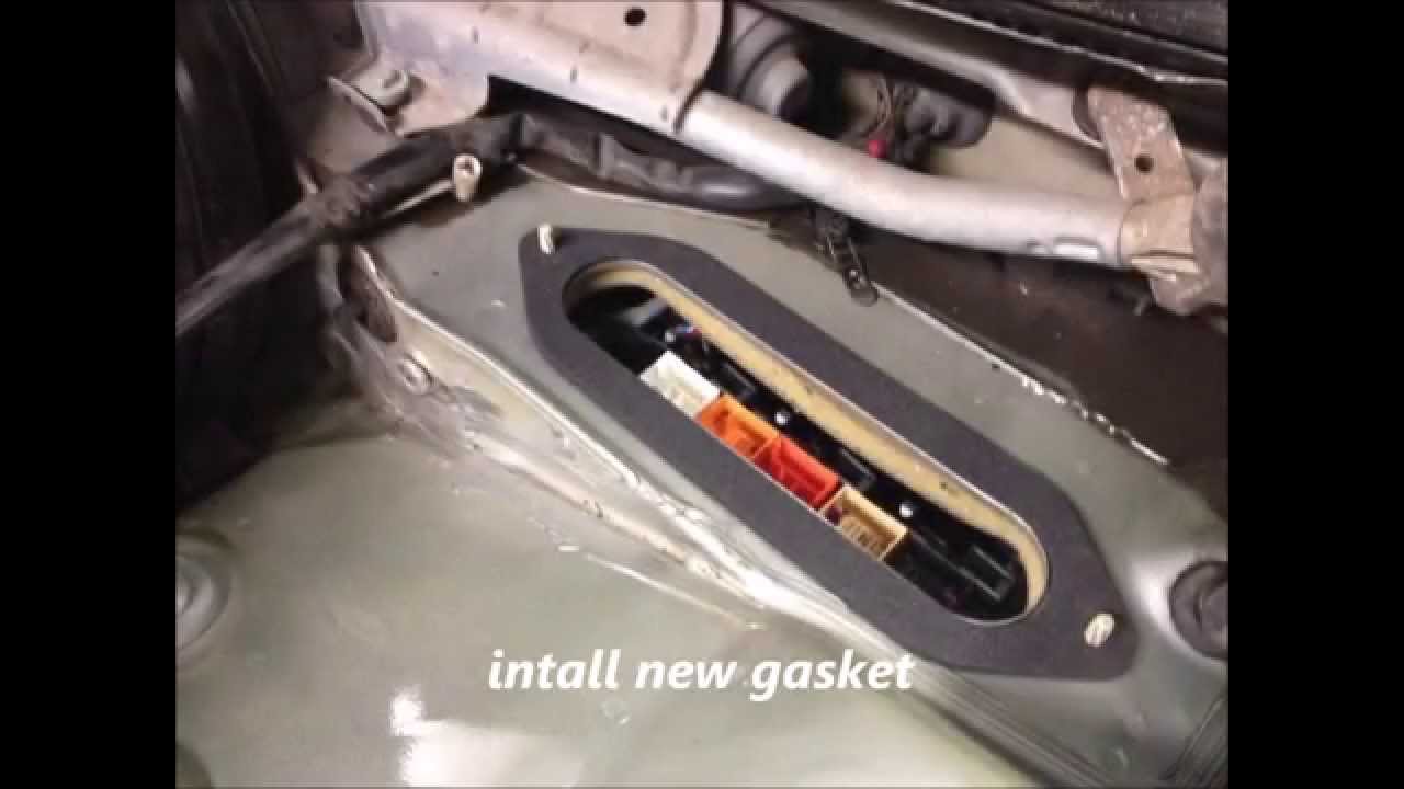 vw passat B5 and B5.5 Ecu gasket replacement