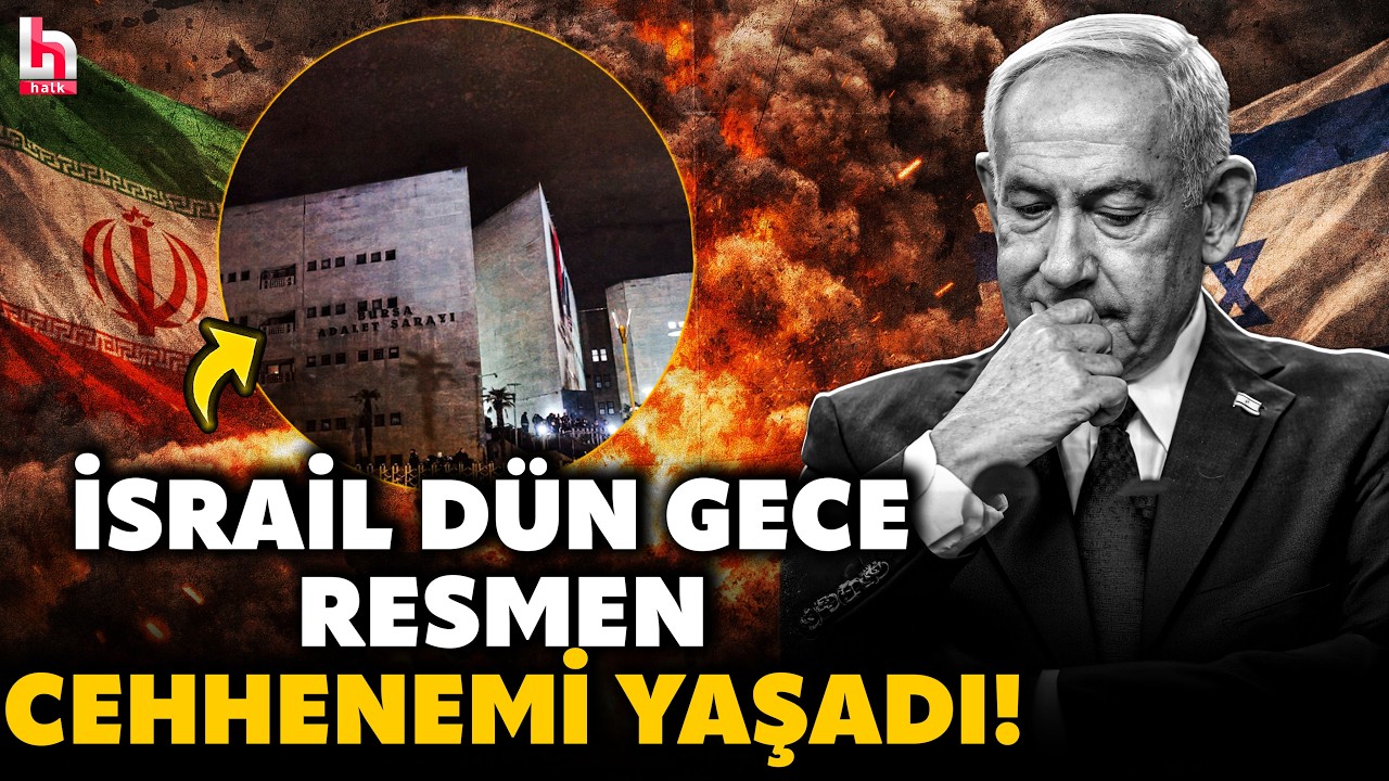 İRAN GECE BOYU VURDU! En gelişmiş balistik f&uuml;zeler İsrail&rsquo;in onlarca kritik binasını hedef aldı!