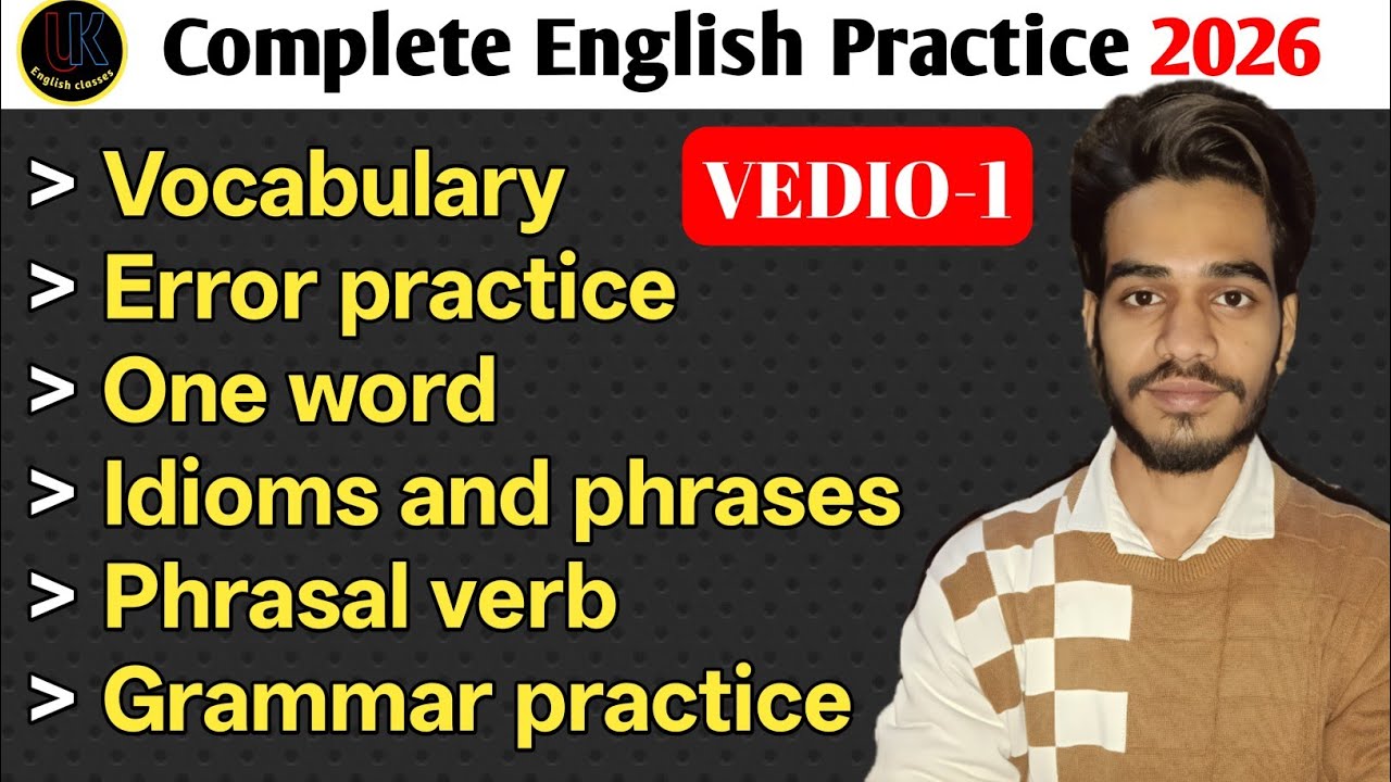 📚 Complete English practice|| Vocab, Grammar, Reading, Skimming ||By ushman sir