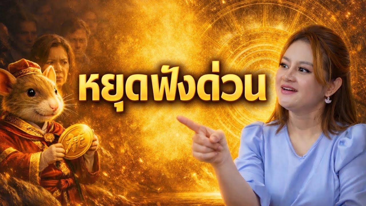 🔥ปีชวด หยุดเลื่อน… สัญญาณนี้เริ่มทำงานแล้ว คนรู้ทันได้เงินก่อน