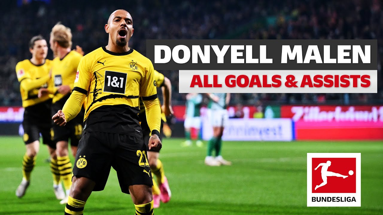 Donyell Malen  - All Goals and Assists in Bundesliga