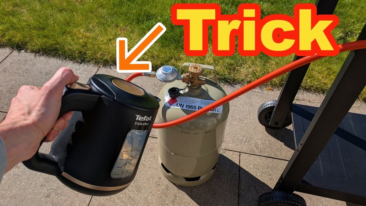 Gasflasche: wie voll ist sie noch? Schnell und einfach pr&uuml;fen