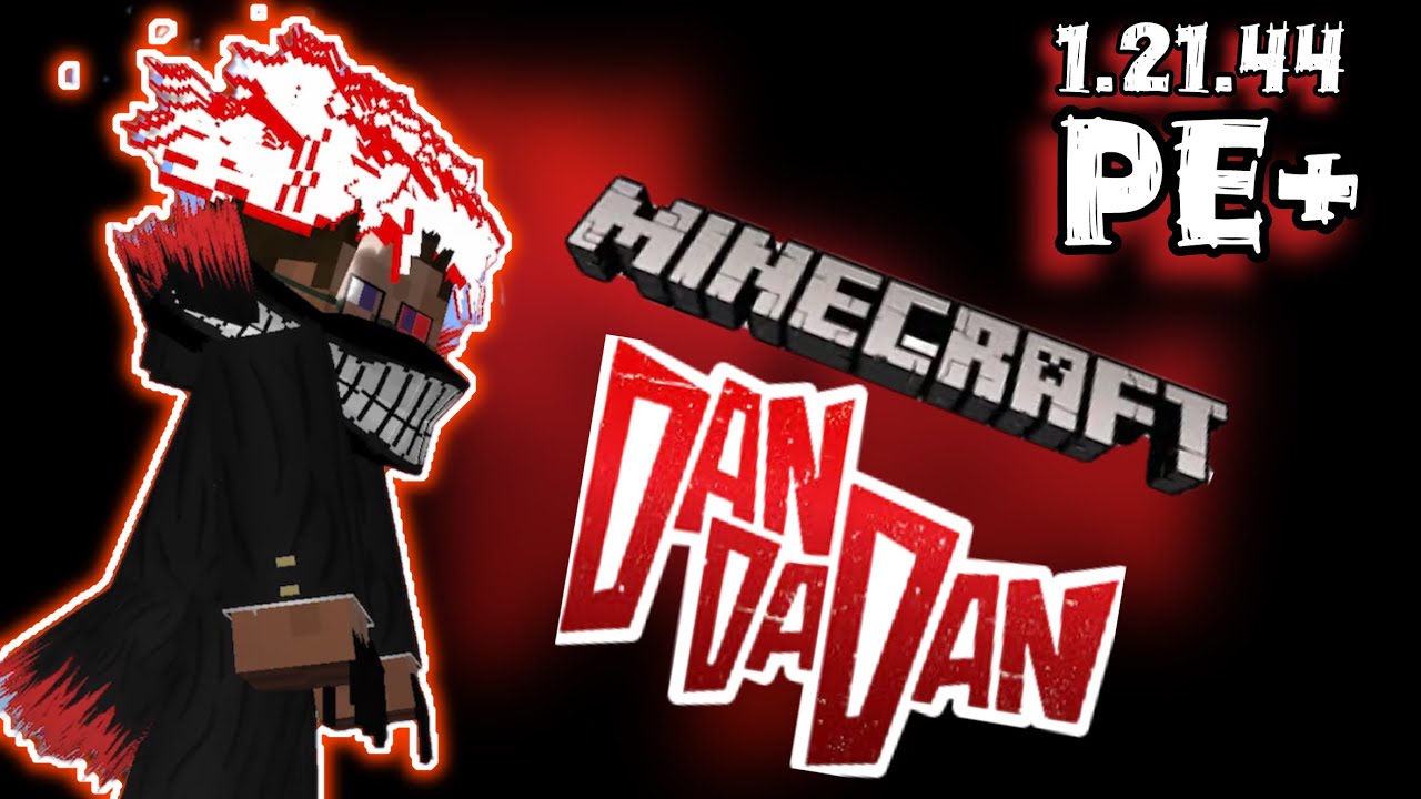 I found Okarun from Dandadan inside Minecraft! | Minecraft Dandadan AddonDownload! [1.21.44+￼] ￼￼￼