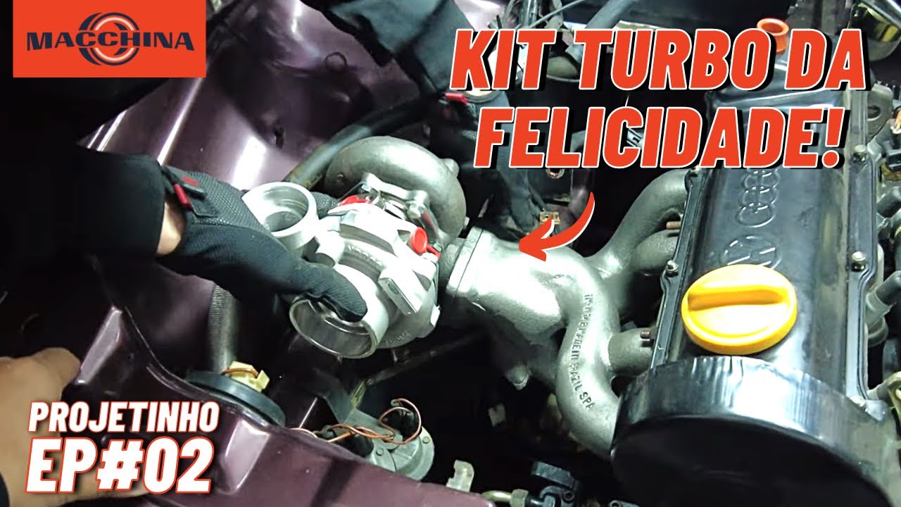 Desmontagem e montagem do kit turbo! Projetinho do Voyage Turbo. ep#02