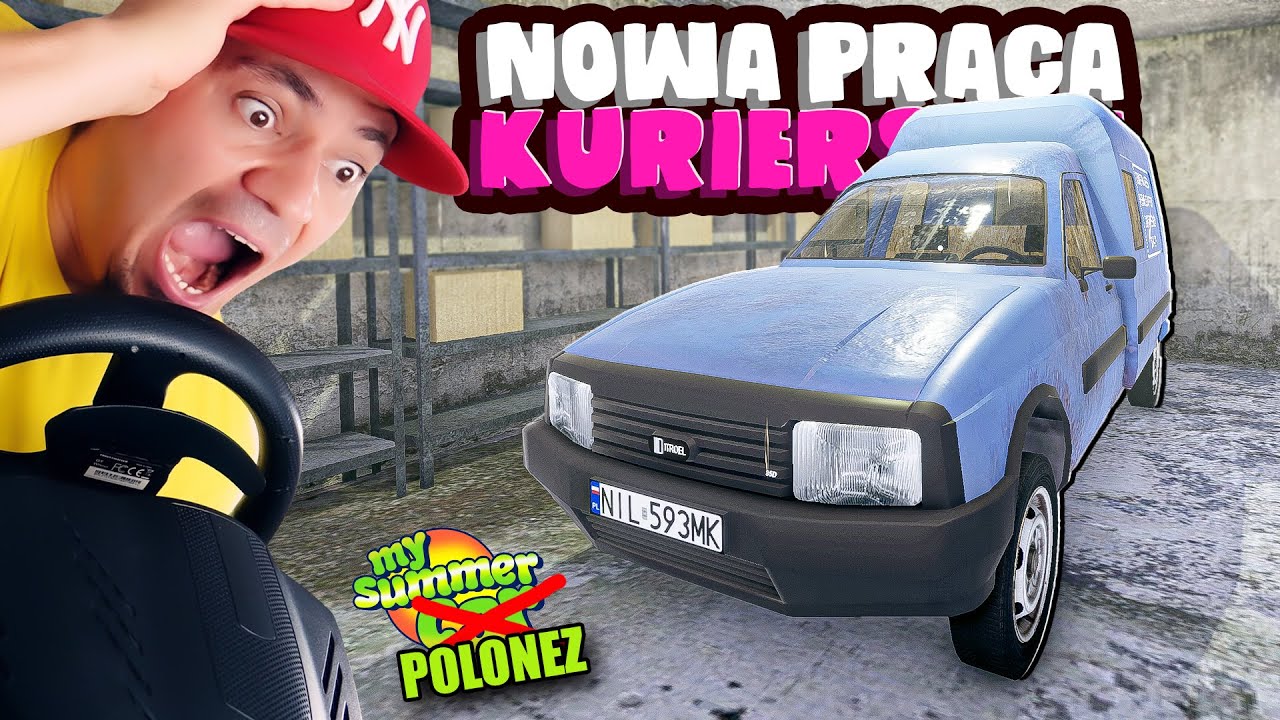 🚘 NOWA PRACA KURIERSKA W *MY SUMMER POLONEZ*! | My Summer Polonez (Gruchot)