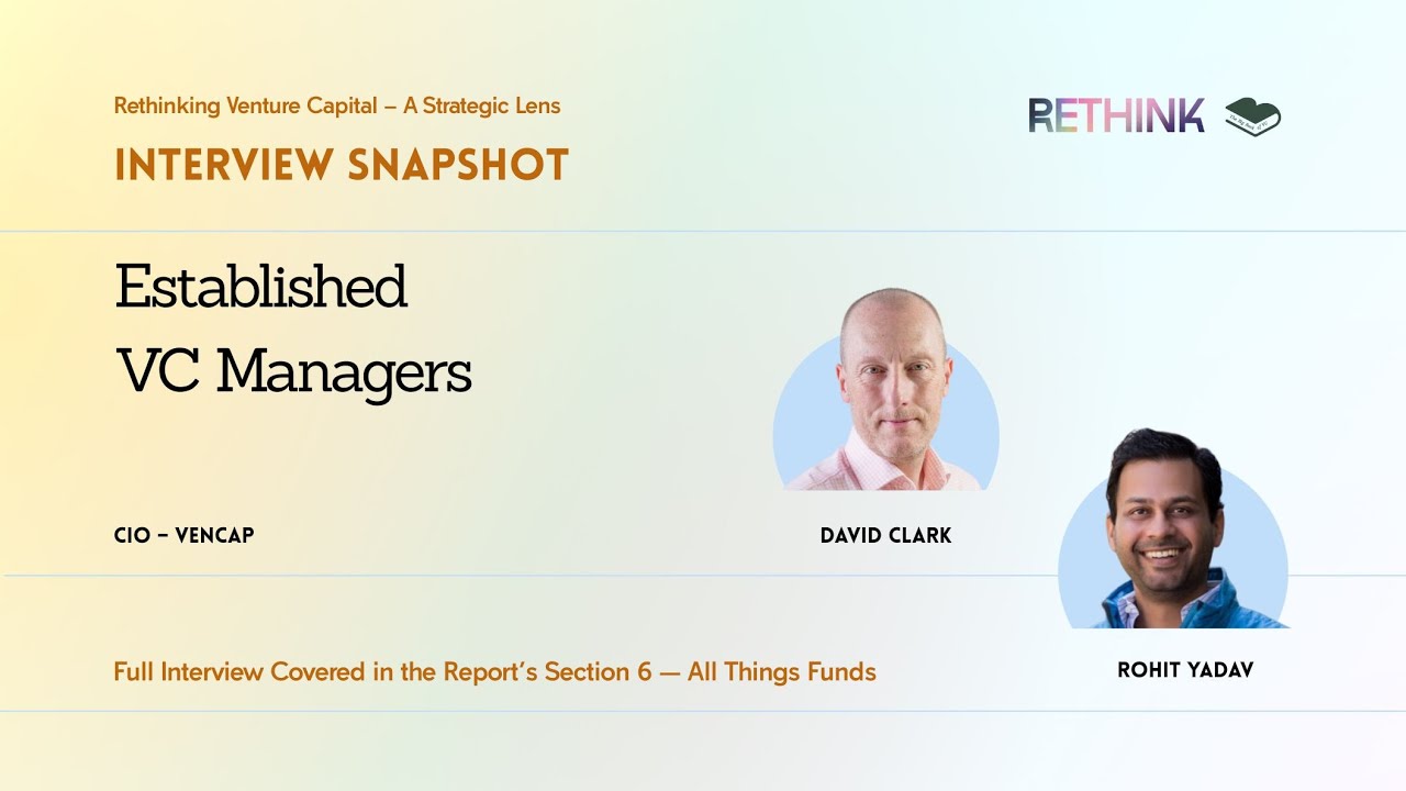 Insights into Established VC Managers – with David Clark