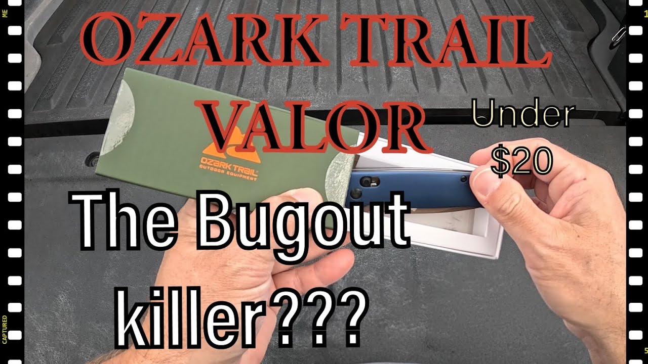 Ozark Trail VALOR Knife. The new Benchmade Bugout killer? 