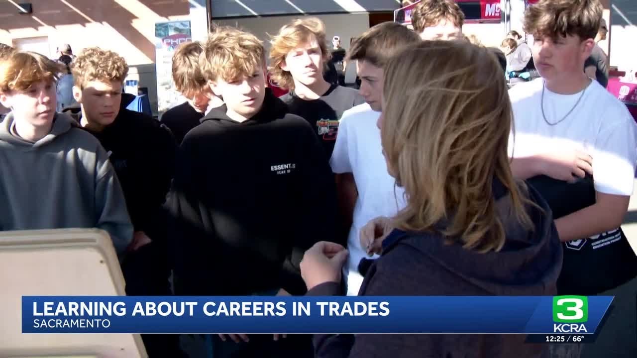 Sacramento County students learn about trade careers at annual event