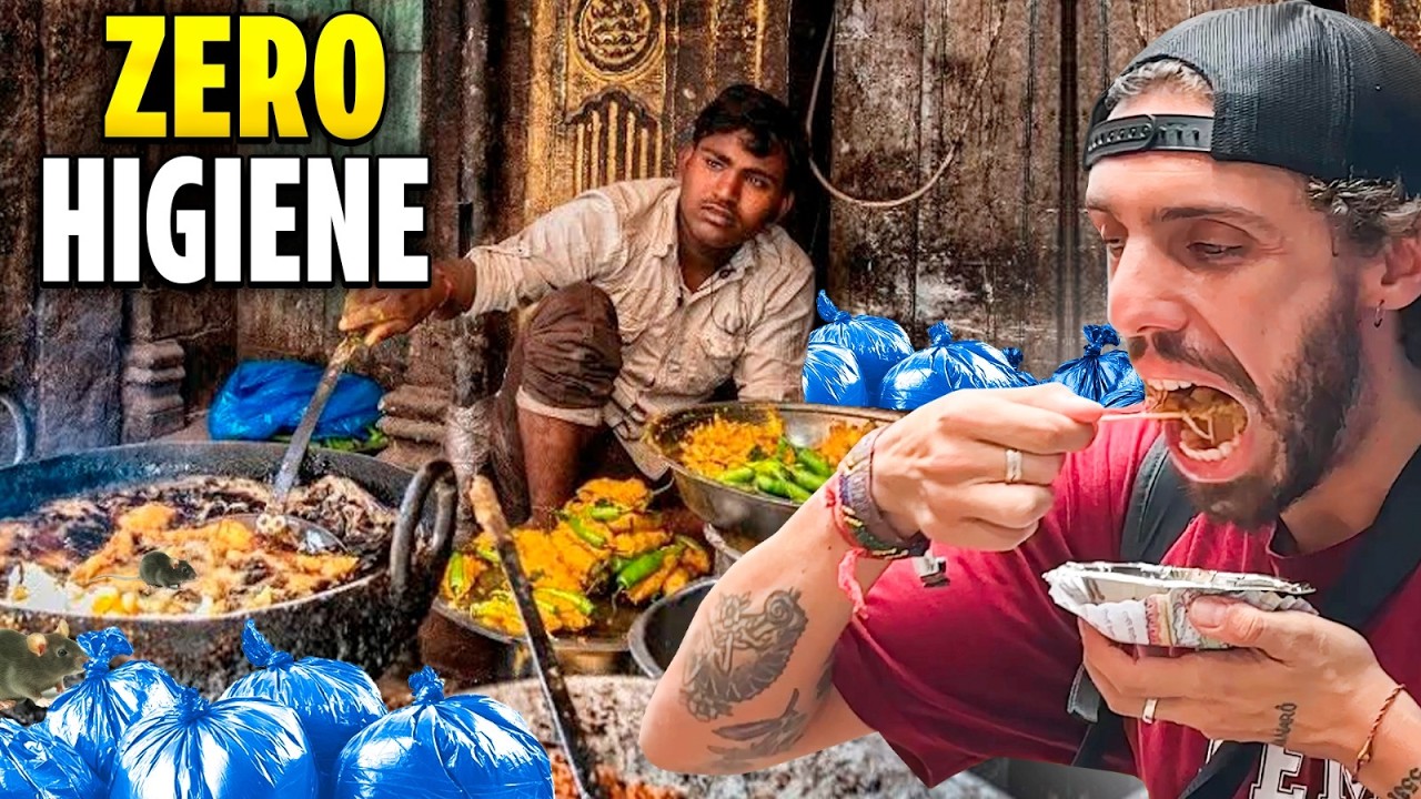 Comida de Rua da ÍNDIA! Quanto tempo até a Caganeira?