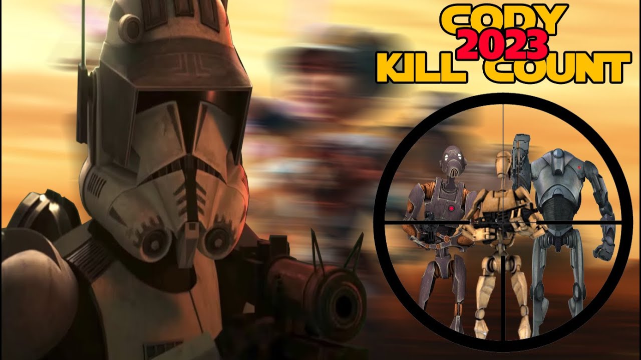 Star Wars Commander Cody Kill Count 2023