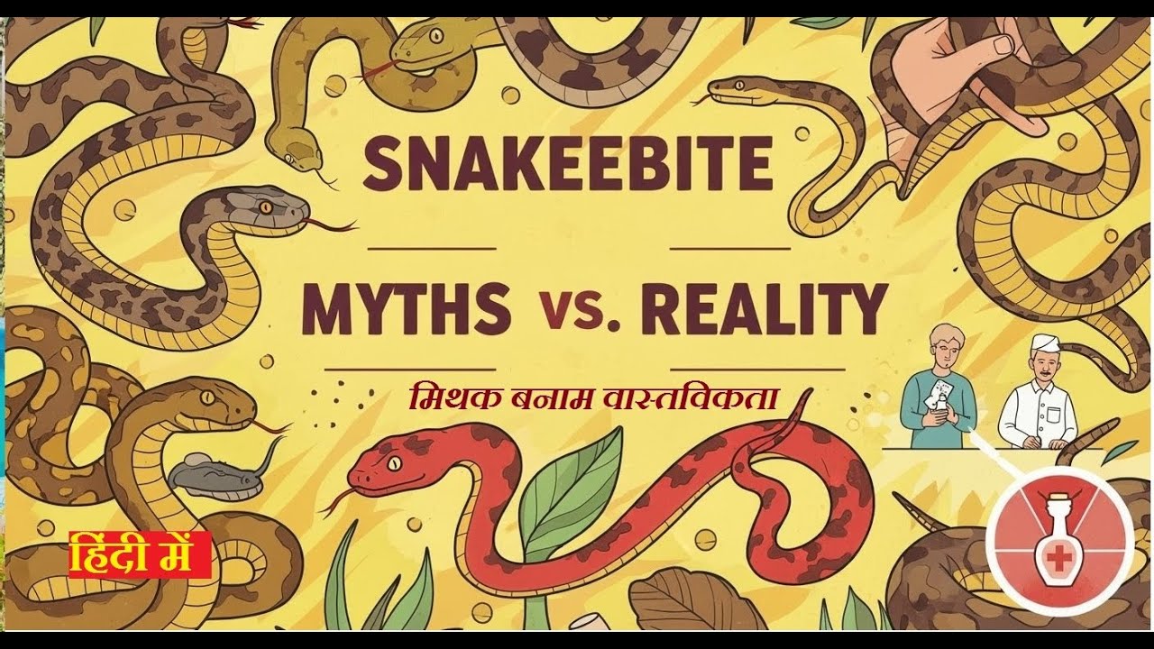 Snakebite Decoding Myths and Understanding Real Treatment: सर्पदंश मिथकों और वास्तविक उपचार को समझना