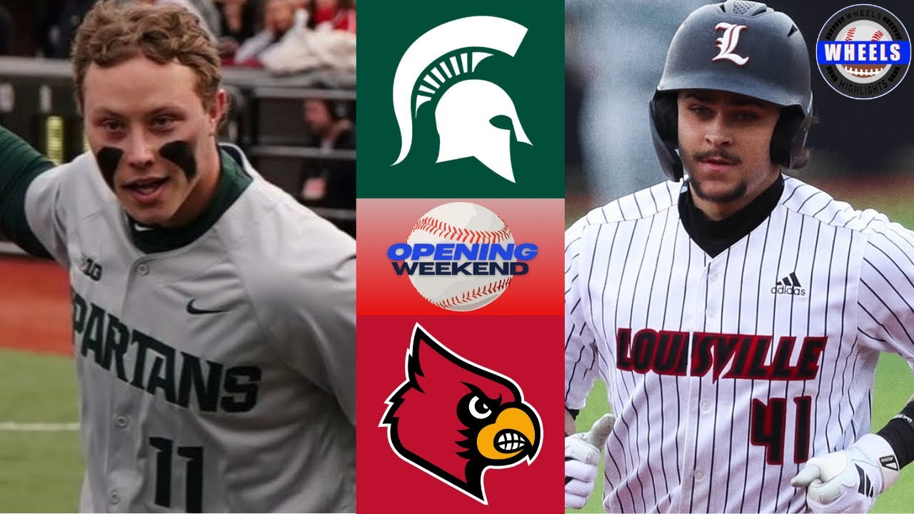 Michigan State vs #8 Louisville | Game 2 | 2026 College Baseball Highlights