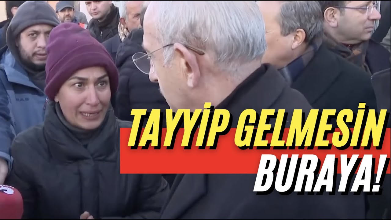 Depremzede ağlayarak Kılıçdaroğlu'na isyan etti!