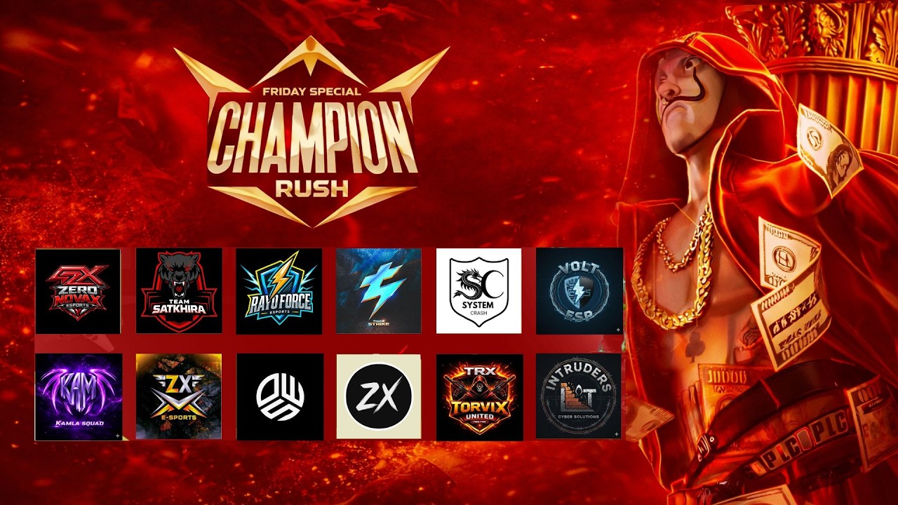 FRIDAY SPECIAL CHAMPION RUSH || ZERO XPECTETION ORG || CASTER DESK - URMILA GAMING