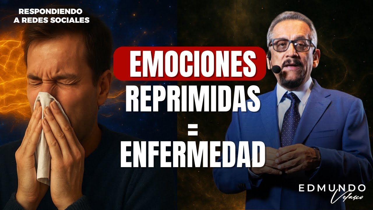 Emociones Reprimidas = enfermedad | Edmundo Velasco en Respondiendo a Redes Sociales