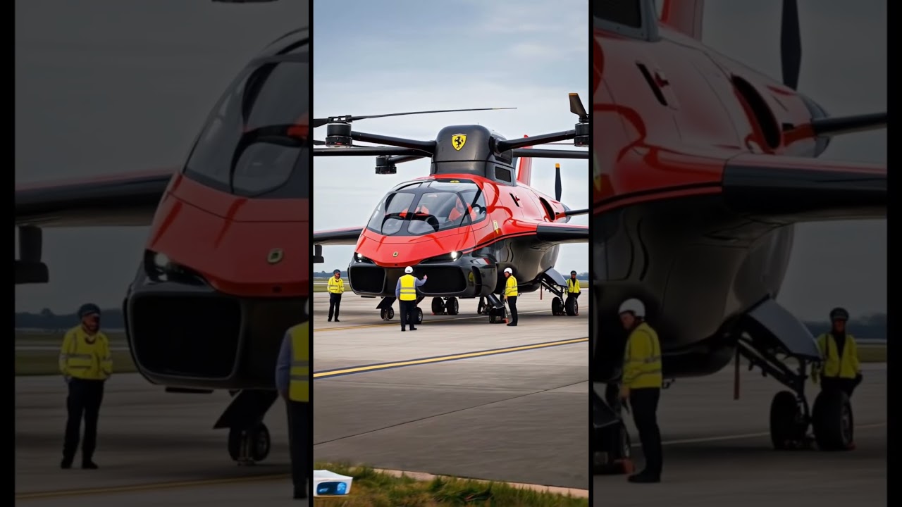The NEW Ferrari Helicopter is INSANE 🤯