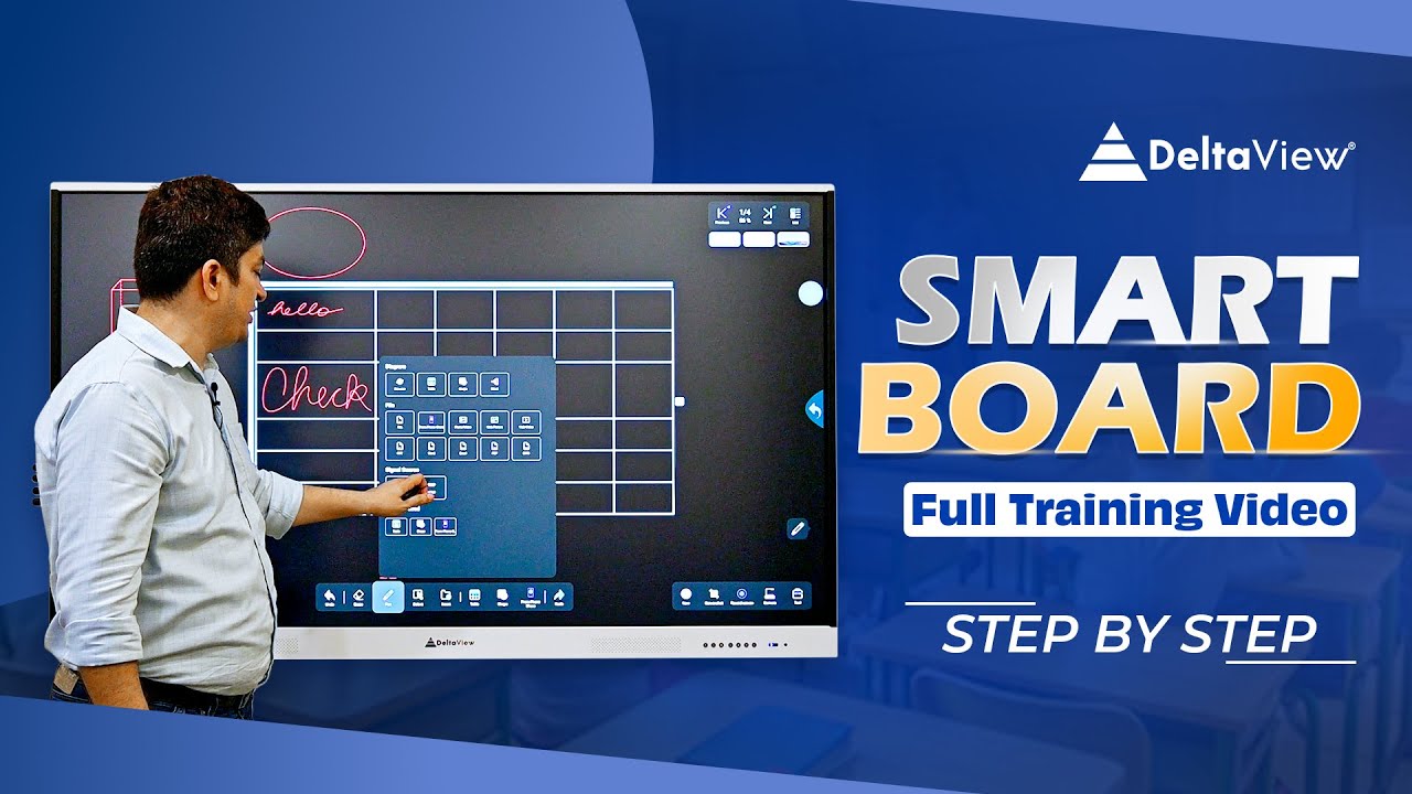 Full Training Video: Smart Board for Teaching 2025 | Smart Board for Teaching Online | DeltaView