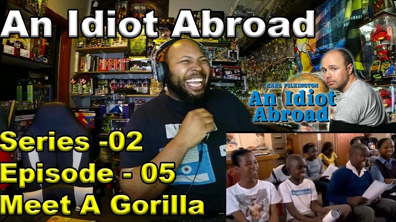 An Idiot Abroad S02E05: Meet A Gorilla Reaction