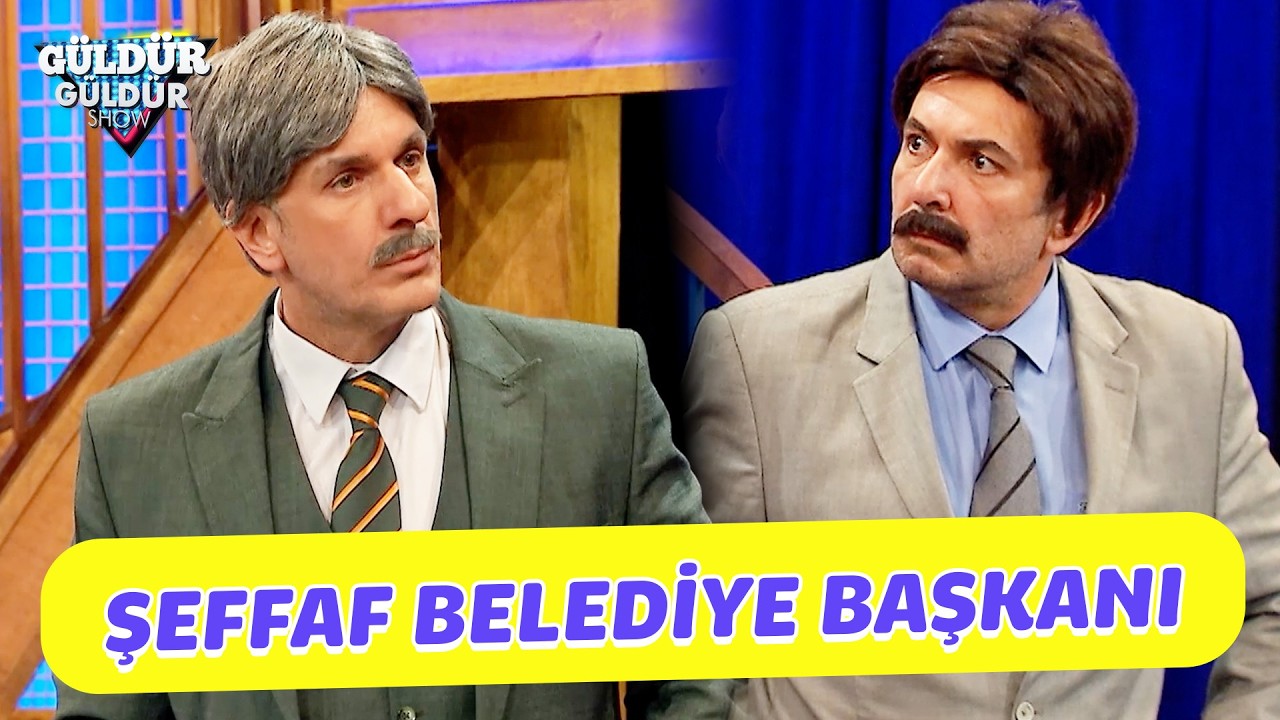 Şeffaf Belediye Başkanı! - G&uuml;ld&uuml;r G&uuml;ld&uuml;r Show