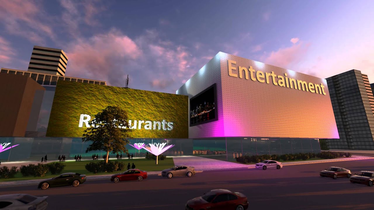 Shopping Mall Concept China - DB3 Architecture: Retail & Visualisation