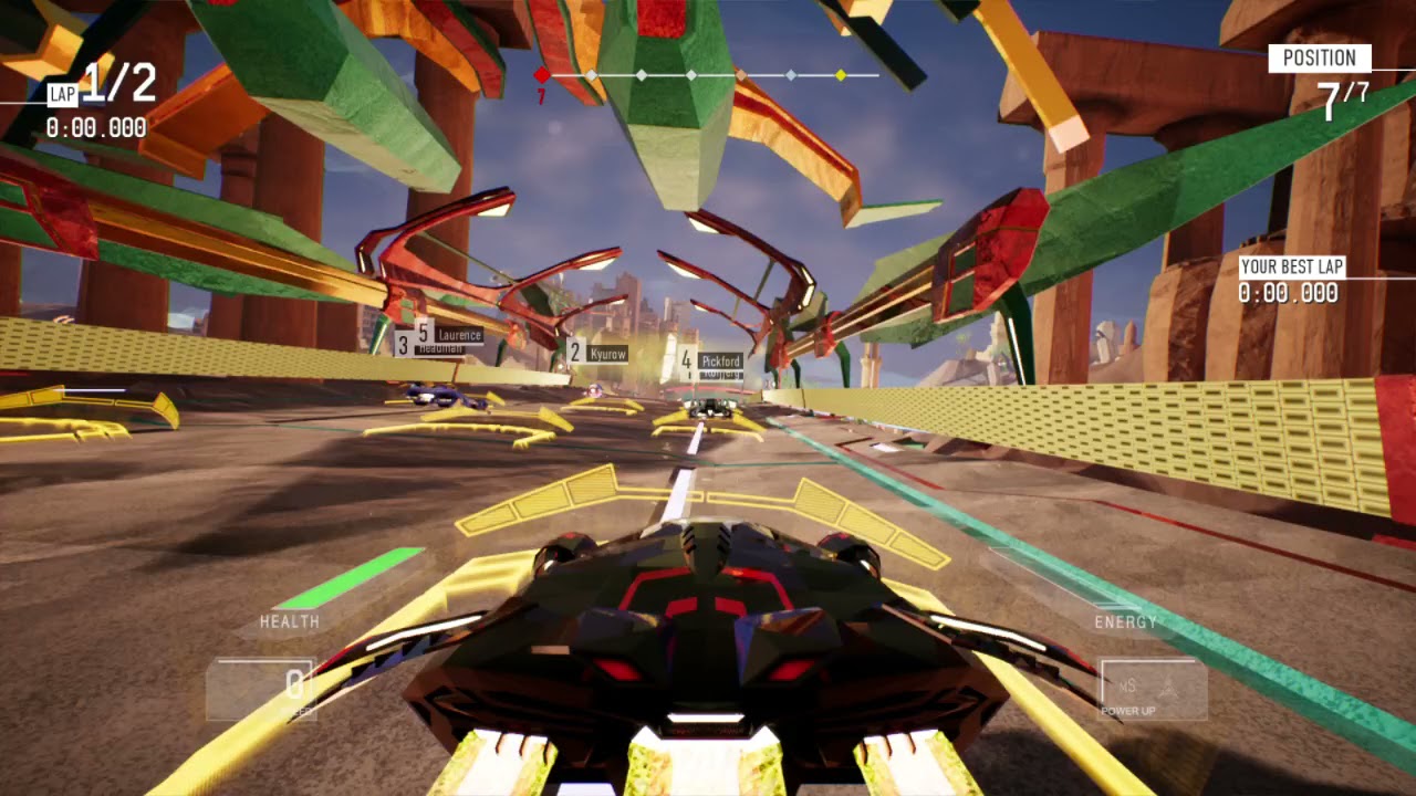 Redout Enhanced Edition - 1 hour PC Gameplay no commentary