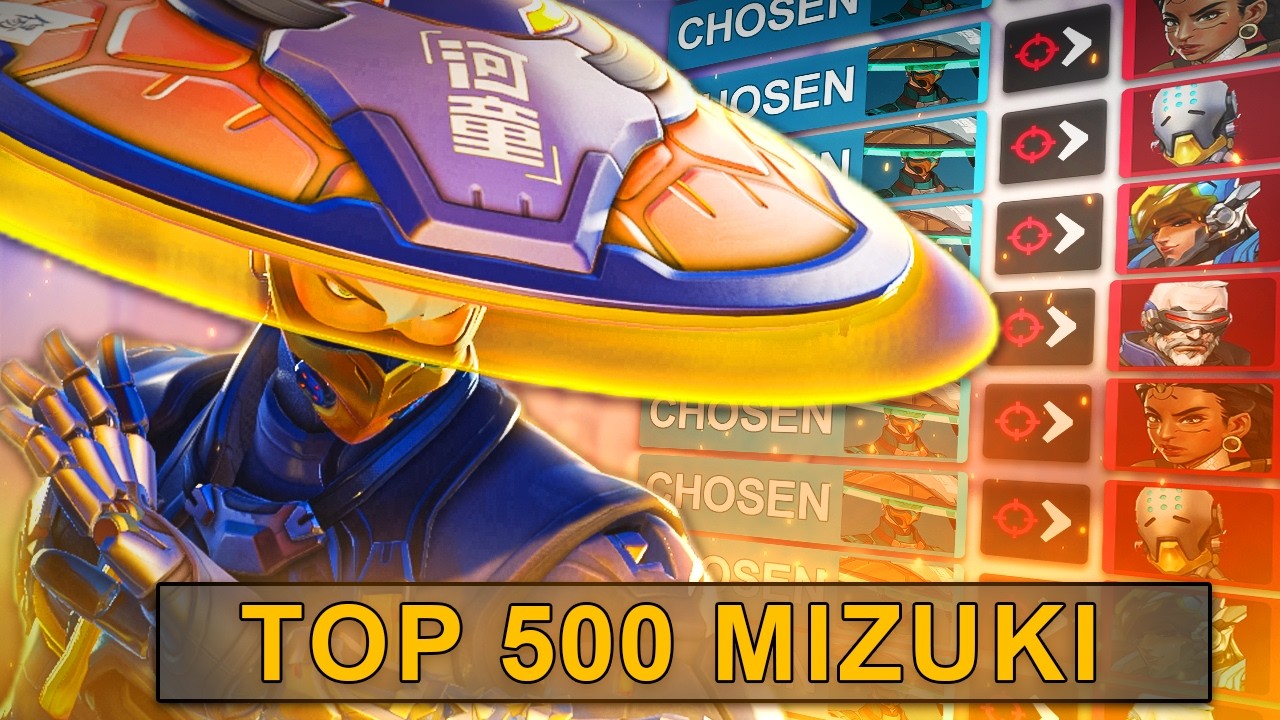 Making Top 500 Look Like Bronze On Mizuki | Overwatch Reign of Talon