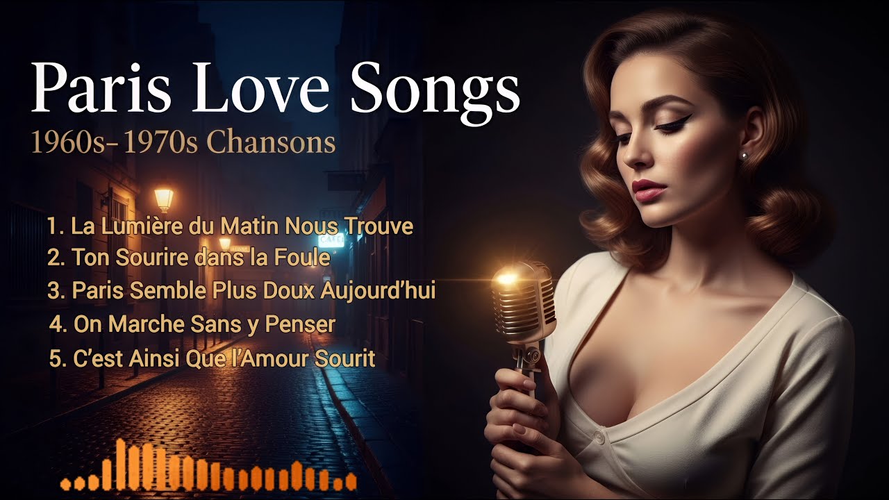 Vintage French Love Songs | 1960s–1970s Paris Chanson | Love in a Brighter Mood