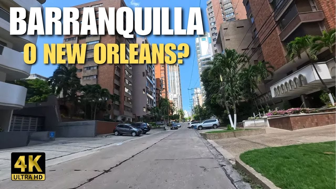 🔴 Barranquilla EN VIVO 4K 🔥 | Se Parece A New Orleans ? - Tour En Moto - 🇨🇴 |
