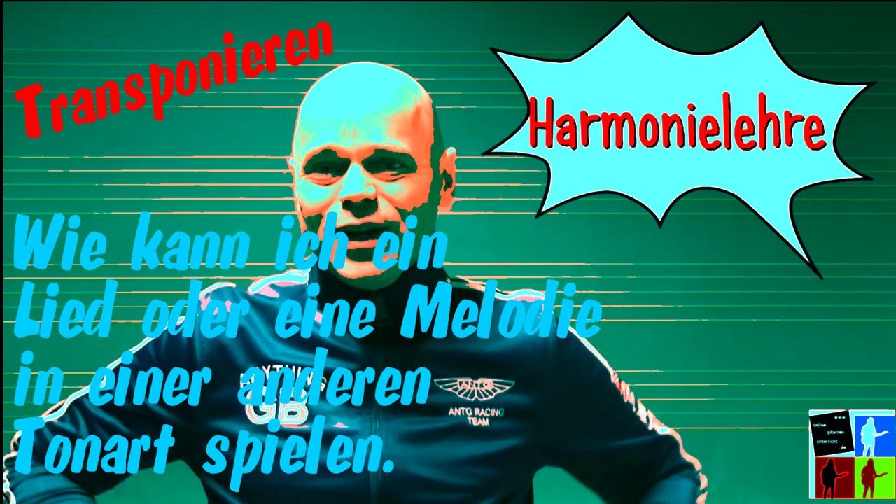 Transponieren von Akkorden und Melodien