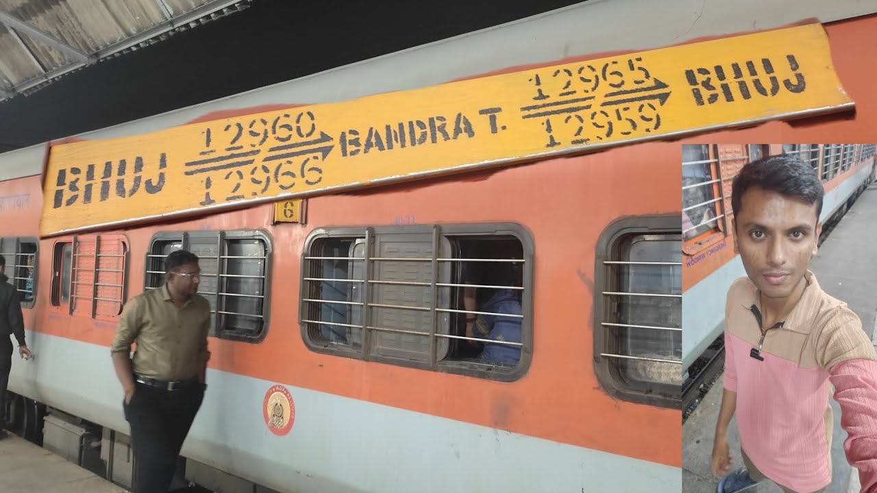 🚂 12965 Bhuj Bandra SF Express Full Speed Journey 