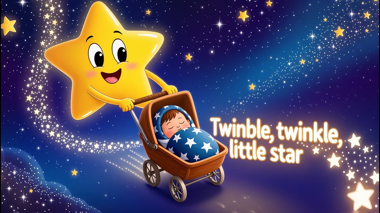 Twinkle, Twinkle, Little Star. The most relaxing Twinkle Twinkle Little Star for bedtime baby calm