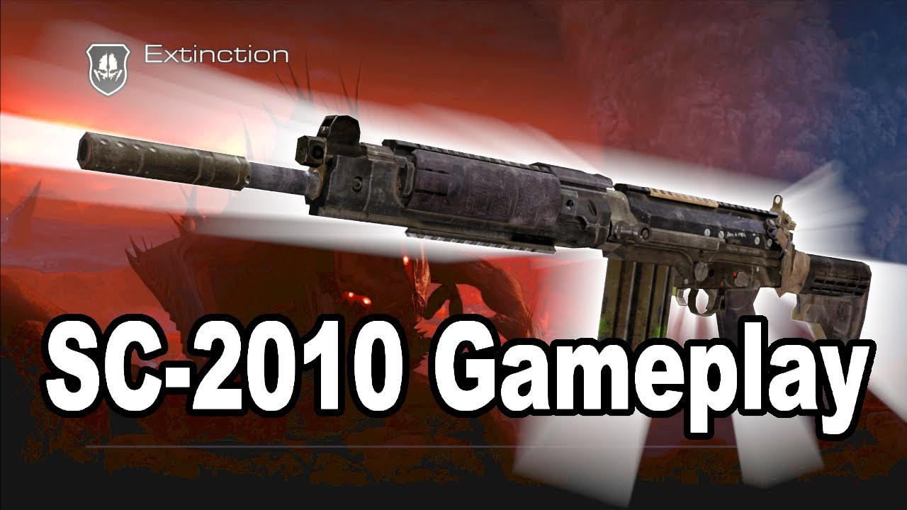 【Extinction】SC-2010 in Point of Contact Gameplay【CoD:Ghosts】