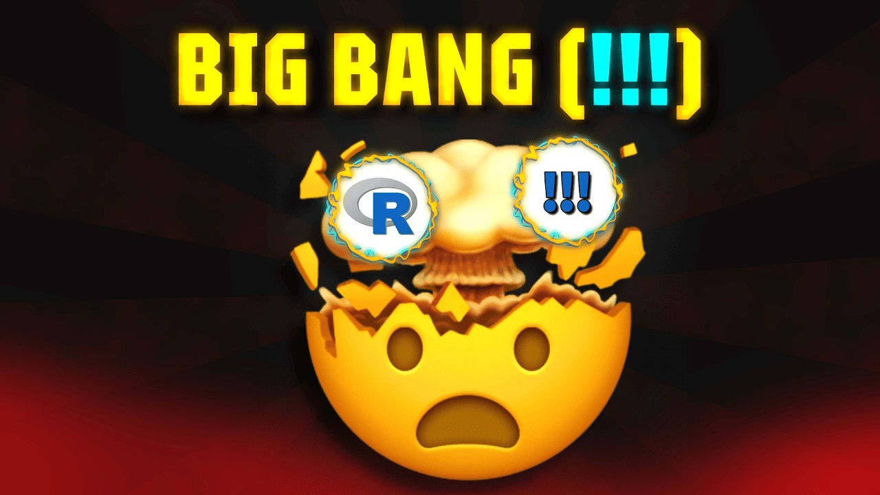 The Big Bang Operator In R (!!!) is Surprisingly Useful (here's how)