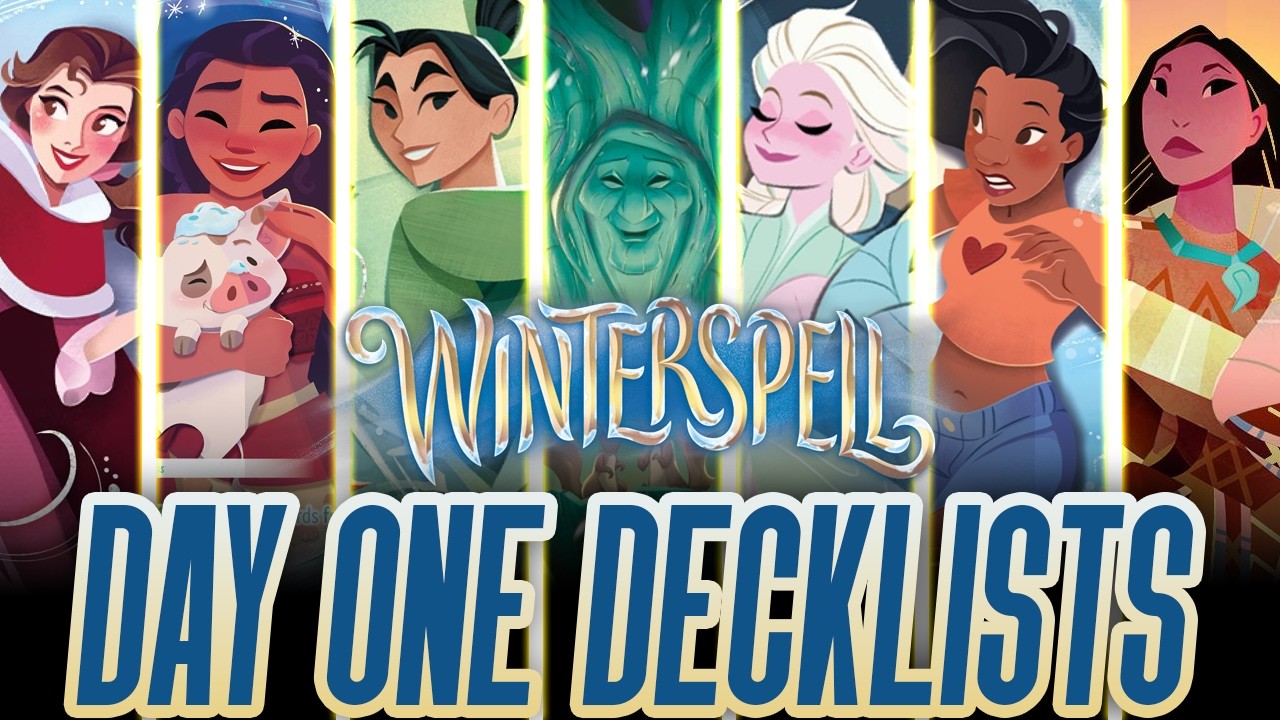 Winterspell Day 1 Decklists | Maelstrom | Disney Lorcana
