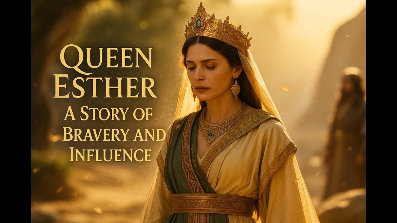 Queen Esther: A Story of Bravery and Influence  | Inspirational Bible Story | BibleVerse Visuals