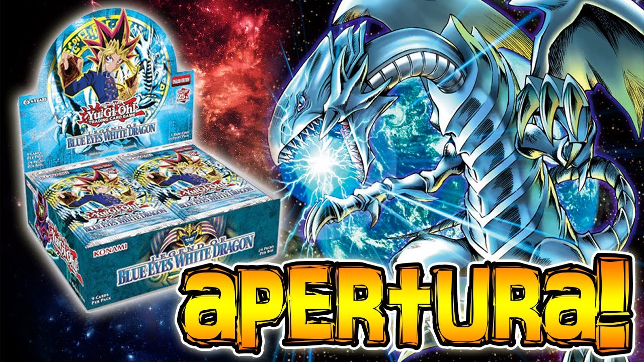 APERTURA DE LA LEYENDA DEL DRAGÓN BLANCO DE OJOS AZULES! #yugioh #unboxingyugioh