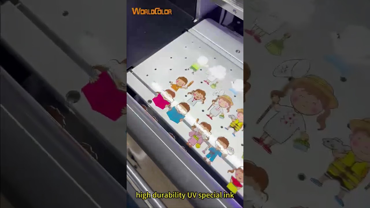 A3 uv dtf printer 30cm uv crystal label printing machine