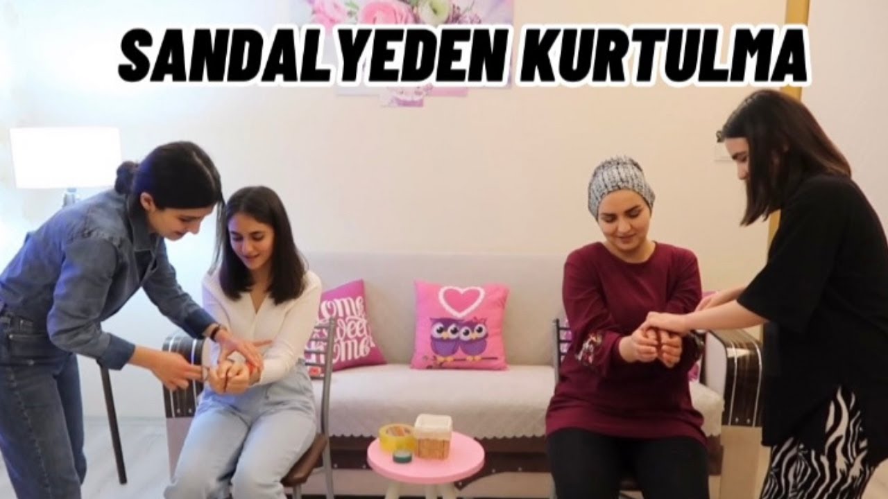SANDALYEDEN KURTULMA | DUCT TAPE CHALLENGE