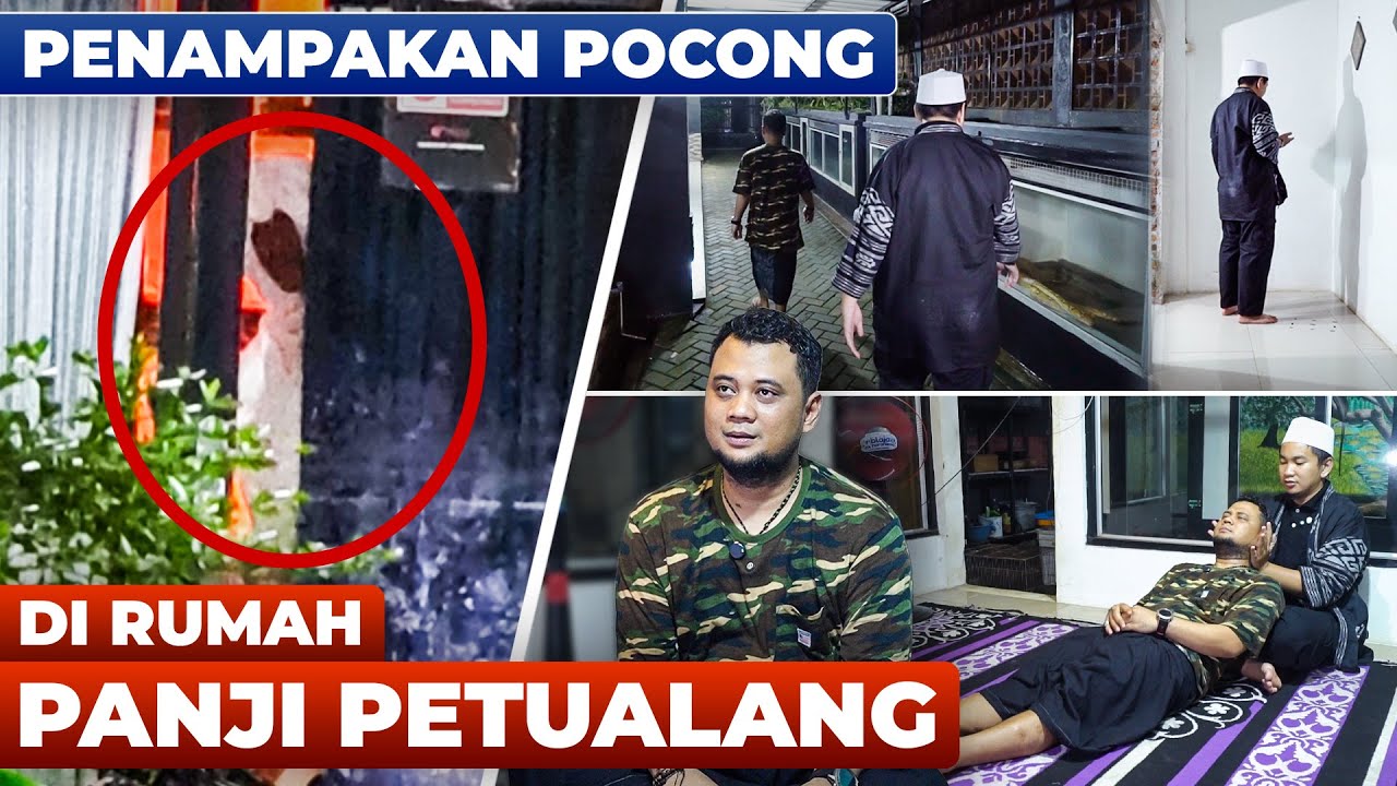 PENAMPAKAN POCONG DI RUMAH PANJI PETUALANG