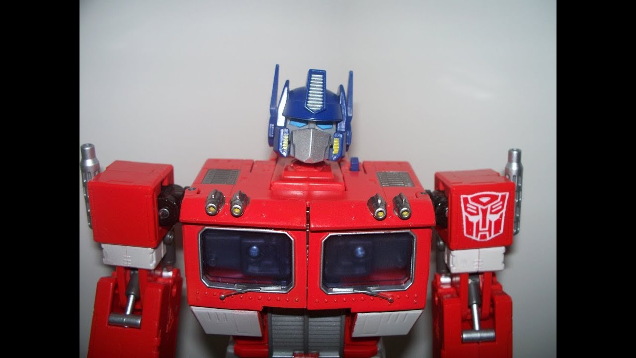 TRANSFORMERS MASTERPIECE OPTIMUS PRIME 20th ANNIVERSARY ACTION FIGURE TOY REVIEW
