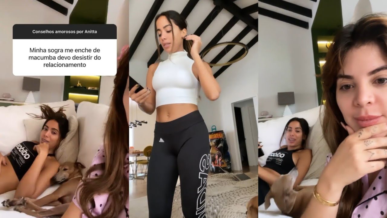ANITTA dá conselhos amorosos com GKAY + GKAY mostra as OBRAS DE ARTE da casa da cantora