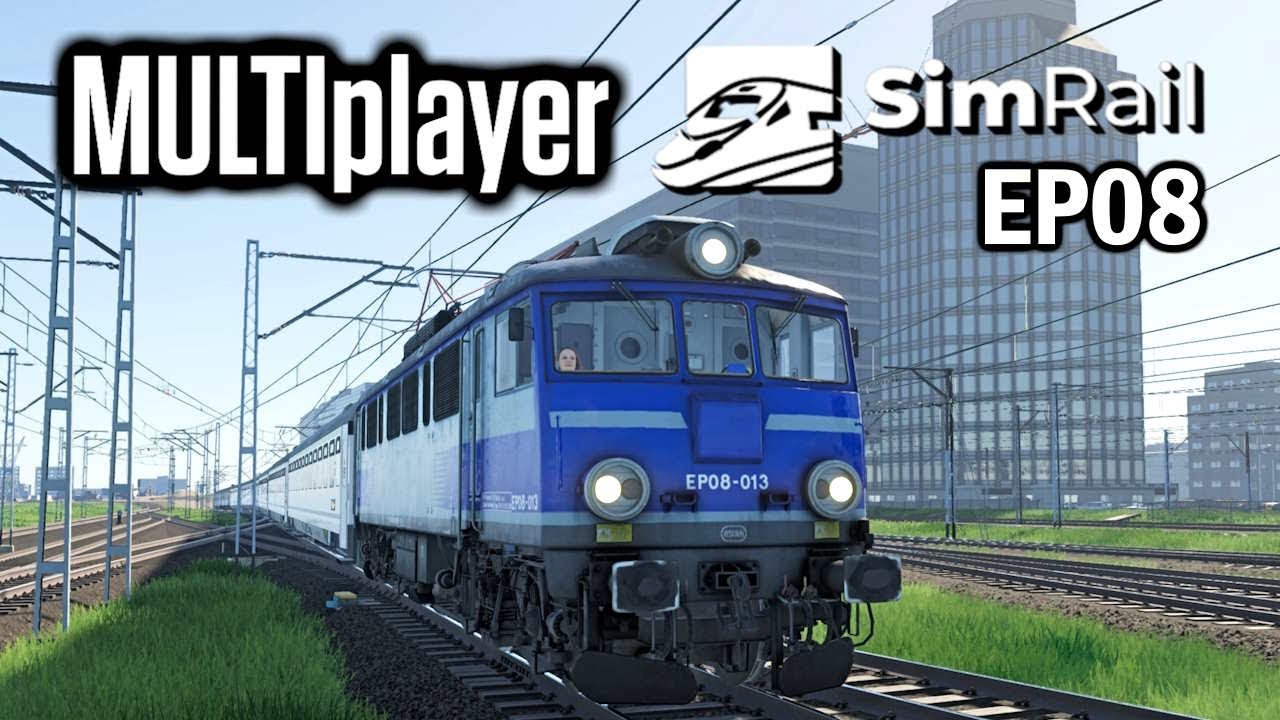 Pociągiem w Trybie Multiplayer | SimRail 🇵🇱 | EP08 IC # 40 | 🚉 Symulator Kolejowy | RTX4080