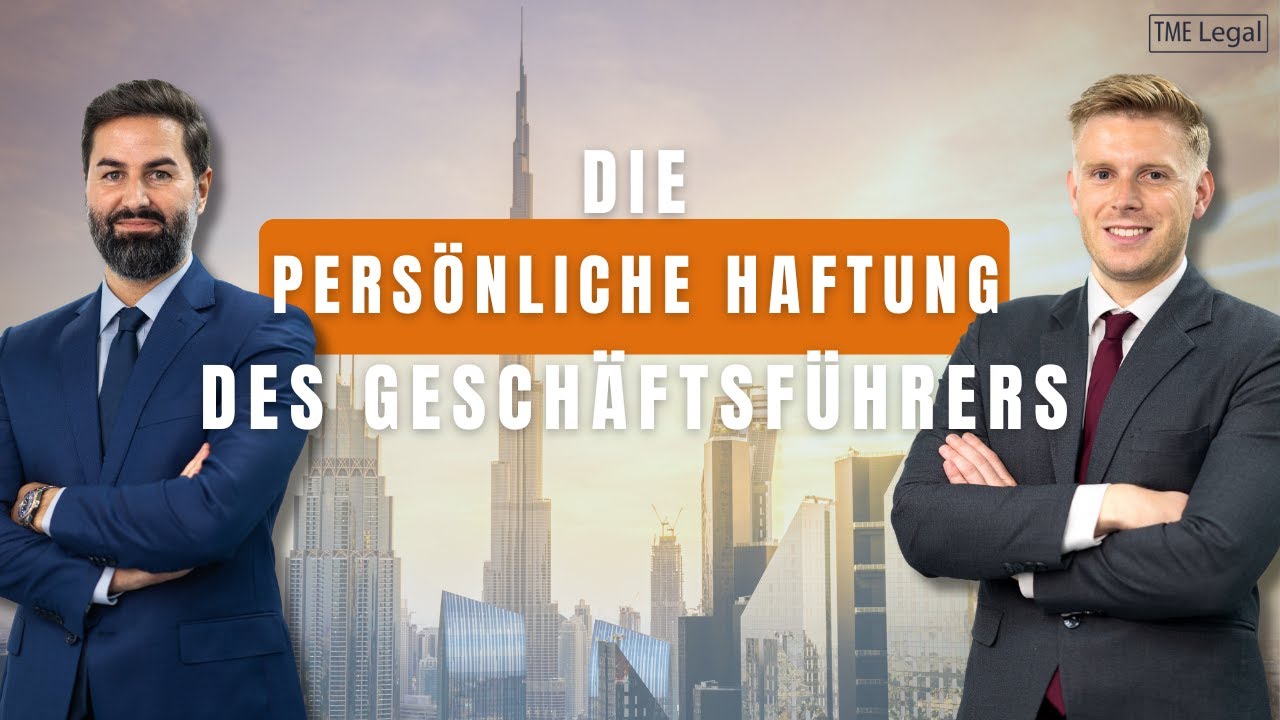 Geschäftsführerhaftung & Unternehmenspositionen: Persönliche Risiken, Pflichten und Haftungsfallen