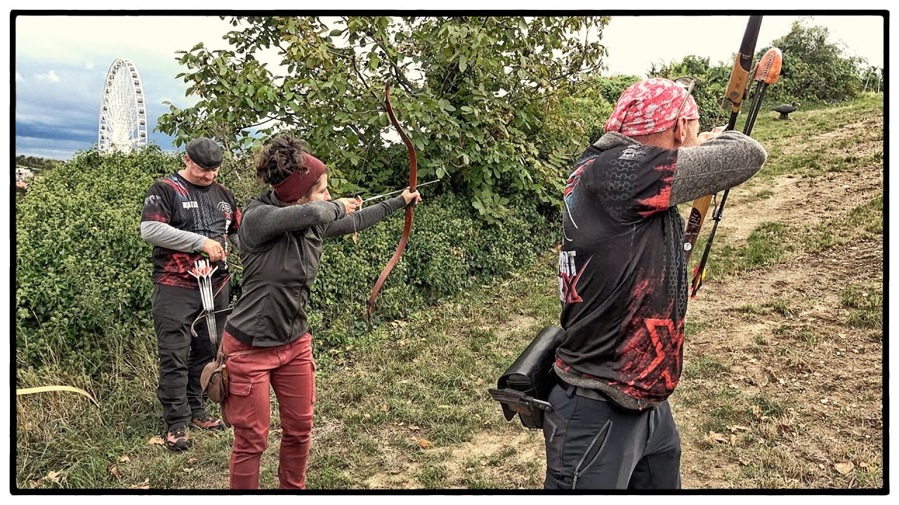 Bogensport Extrem - Free Running Archery - Dodo im Weinberg - Extreme Archery
