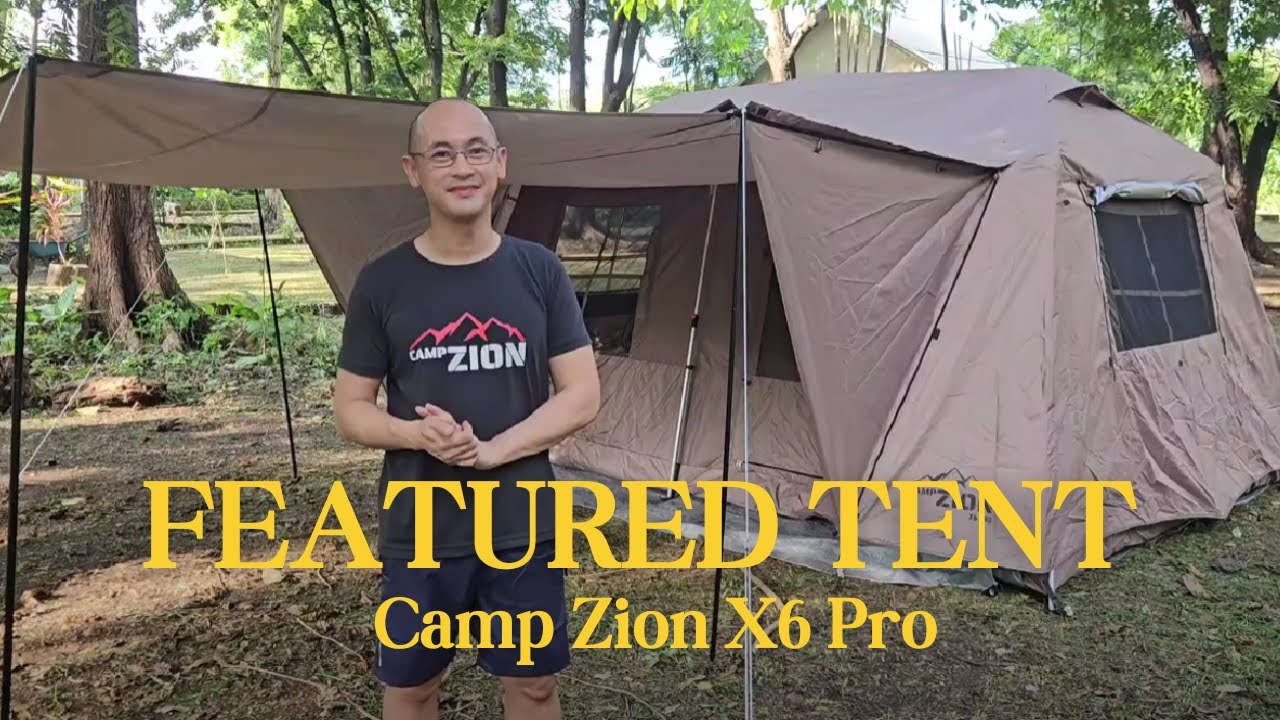 Camp Zion X6Pro automatic tent walkthrough. 