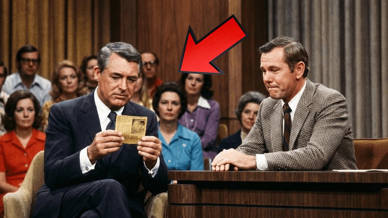 Johnny Carson Asked Cary Grant One Simple Question… He Pulled Something From His Pocket