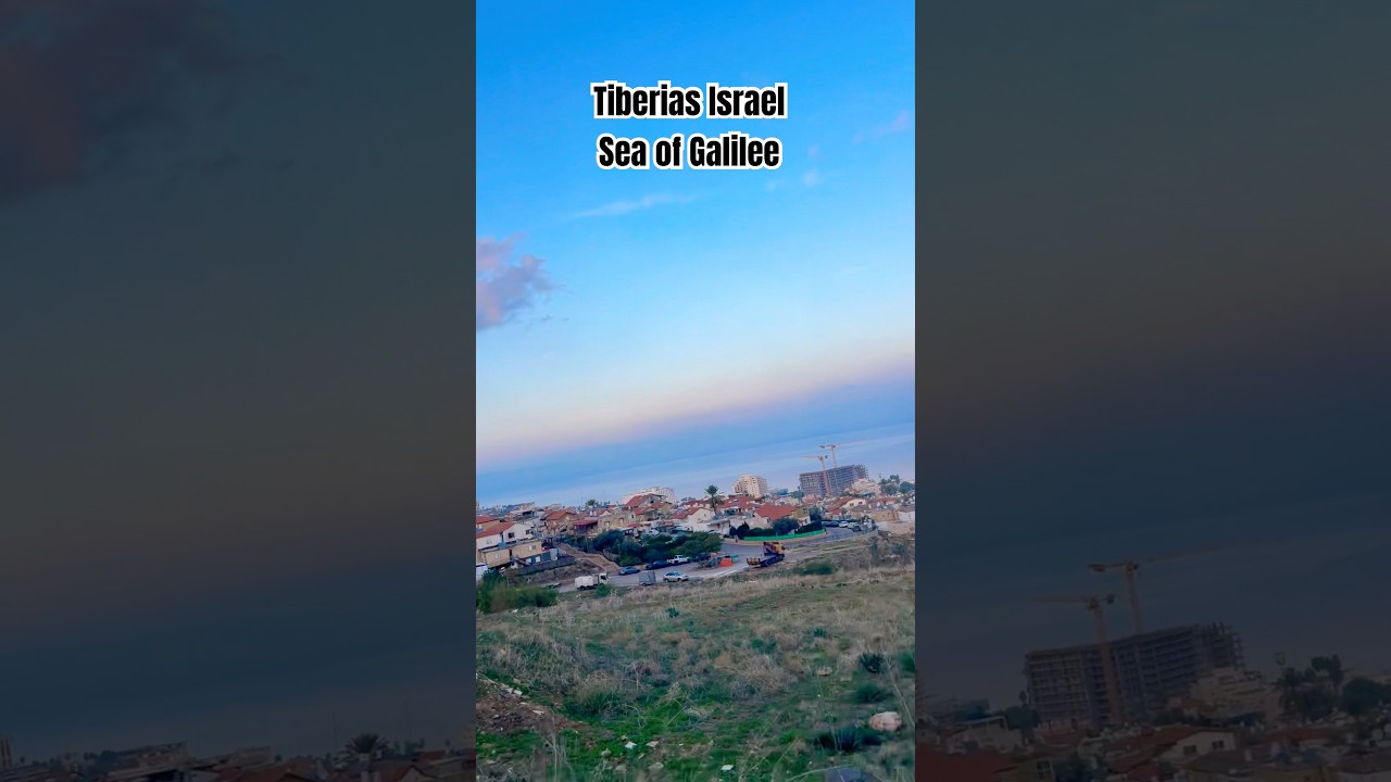 Tiberias Israel 🇮🇱 Sea of Galilee Biblical site 🙏🌟🇮🇱 #israel #history #travel