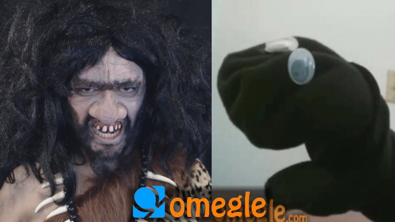 A CaveMan goes on Omegle!