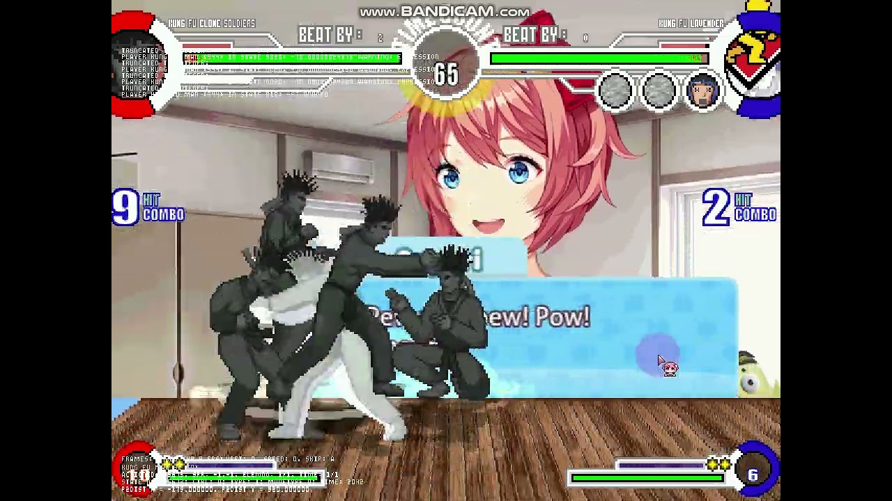 [MUGEN] Kung Fu Clone Soldiers (12p) vs. 4 different KFM edits