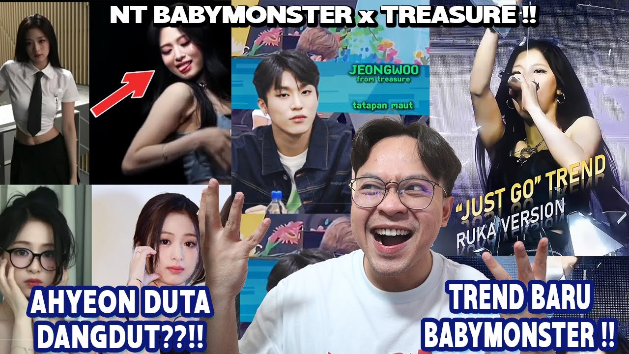 DRAMA BABYMONSTER & TREASURE‼️ - Nonton Tiktok 77 #ntkali